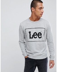 graues bedrucktes Sweatshirt von Lee