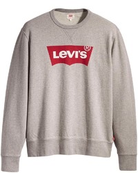 graues bedrucktes Sweatshirt von Levi's