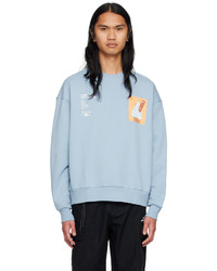 graues bedrucktes Sweatshirt von Li-Ning