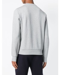 graues bedrucktes Sweatshirt von Moncler