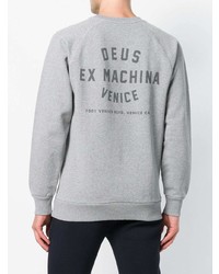 graues bedrucktes Sweatshirt von Deus Ex Machina