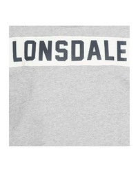 graues bedrucktes Sweatshirt von Lonsdale