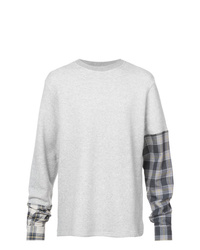graues bedrucktes Sweatshirt von Mostly Heard Rarely Seen