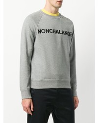 graues bedrucktes Sweatshirt von N°21