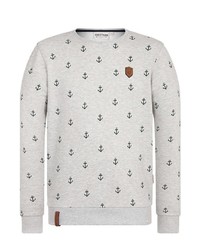 graues bedrucktes Sweatshirt von Naketano