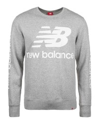 graues bedrucktes Sweatshirt von New Balance