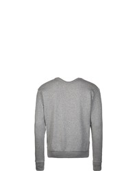 graues bedrucktes Sweatshirt von New Era