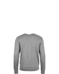 graues bedrucktes Sweatshirt von New Era
