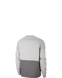 graues bedrucktes Sweatshirt von Nike Sportswear