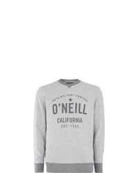 graues bedrucktes Sweatshirt von O'Neill