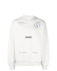 graues bedrucktes Sweatshirt von Oamc