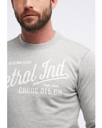 graues bedrucktes Sweatshirt von Petrol Industries
