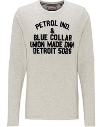 graues bedrucktes Sweatshirt von Petrol Industries