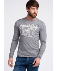 graues bedrucktes Sweatshirt von Petrol Industries