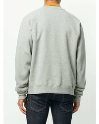 graues bedrucktes Sweatshirt von Golden Goose Deluxe Brand