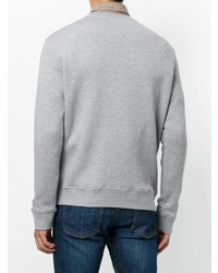 graues bedrucktes Sweatshirt von MSGM