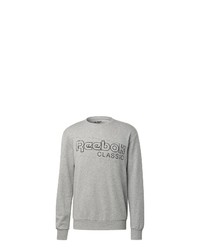 graues bedrucktes Sweatshirt von Reebok Classic