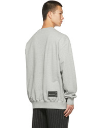 graues bedrucktes Sweatshirt von We11done