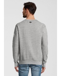 graues bedrucktes Sweatshirt von Replay