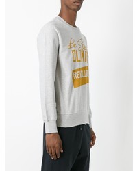 graues bedrucktes Sweatshirt von Vivienne Westwood MAN