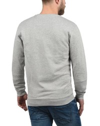 graues bedrucktes Sweatshirt von Solid