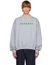 graues bedrucktes Sweatshirt von Sophnet.