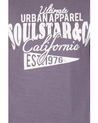 graues bedrucktes Sweatshirt von SOULSTAR