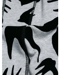 graues bedrucktes Sweatshirt von McQ Alexander McQueen