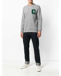 graues bedrucktes Sweatshirt von CK Calvin Klein