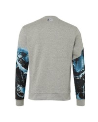 graues bedrucktes Sweatshirt von Tom Tailor