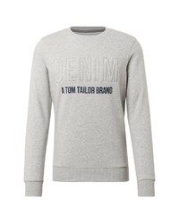 graues bedrucktes Sweatshirt von Tom Tailor Denim