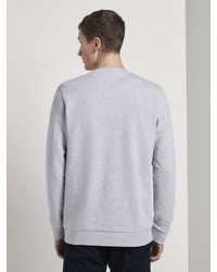 graues bedrucktes Sweatshirt von Tom Tailor Denim