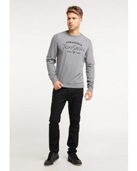 graues bedrucktes Sweatshirt von Tuffskull