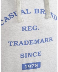 graues bedrucktes Sweatshirt von Via Cortesa