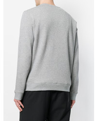 graues bedrucktes Sweatshirt von MSGM