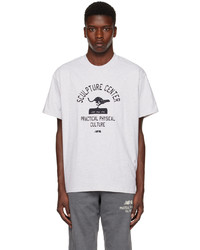 graues bedrucktes T-Shirt mit einem Rundhalsausschnitt von CARHARTT WORK IN PROGRESS