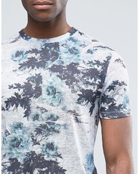 graues bedrucktes T-shirt von Asos