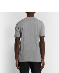 graues bedrucktes T-shirt von Balenciaga