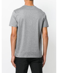 graues bedrucktes T-shirt von Emporio Armani