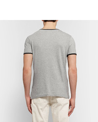 graues bedrucktes T-shirt von Marc Jacobs