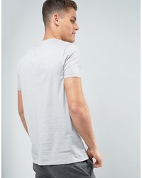 graues bedrucktes T-shirt von Asos