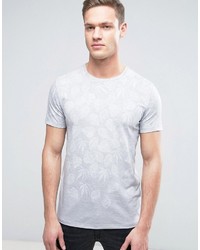 graues bedrucktes T-shirt von Ted Baker