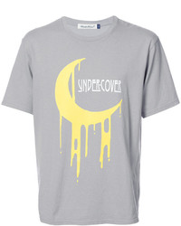 graues bedrucktes T-shirt von Undercover