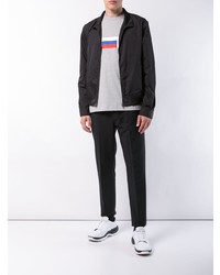 graues bedrucktes Trägershirt von Gosha Rubchinskiy