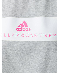 graues bedrucktes Trägershirt von adidas by Stella McCartney