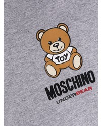 graues besticktes Sweatshirt von Moschino