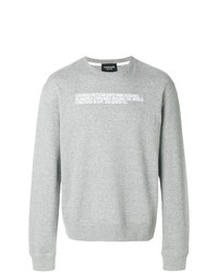 graues besticktes Sweatshirt von Calvin Klein 205W39nyc