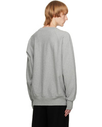 graues besticktes Sweatshirt von Undercover