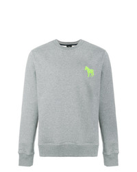 graues besticktes Sweatshirt von Ps By Paul Smith