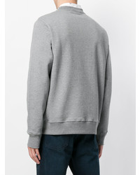 graues besticktes Sweatshirt von Ps By Paul Smith